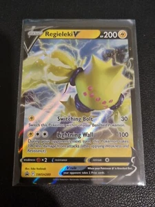 Pokemon Sword & Shield Black Star Promo Holo Card Regieleki V SWSH280 - Picture 1 of 1