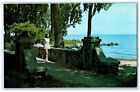 C1950's Parks And Beautiful Lake Erie Kingsville Ontario Canada Postcard