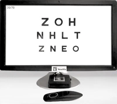 Acuviz Visual Acuity System-Computerized Eye Chart /Lifetime warranty!! - Image 1 of 4