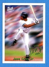1995 Best #129 Jose Cruz Jr. SP Riverside Pilots