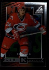 SAMI KAPANEN HURRICANES 69 Z-SILVER INSERT  SP 97-98 1997-98 PINNACLE ZENITH B2