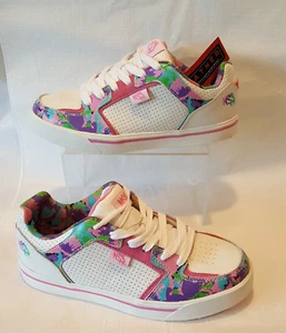 Zapatillas blancas con cordones para mujer: talla 8 - Imagen 1 de 4