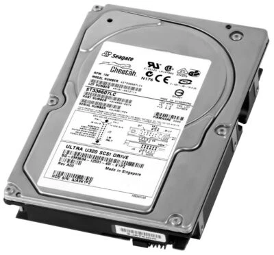 Hard Drive Dell 0M3634 ST336607LC 36GB 10000U/Min 8MB SCSI U320 3.5'' - Image 1 of 3