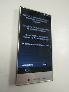 SHARP AQUOS CRYSTAL, 8GB (BOOST MOBILE) CLEAN ESN, WORKS, PLEASE READ! 47612
