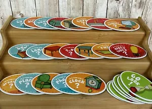 Where Is Sock Monkey Game Replacement Pieces Parts 20 Question & 5 Go Look Tiles - Picture 1 of 7
