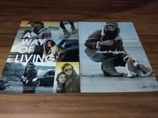 (PH673) Yesica Toscanini * Promo Print Ad Magazine Clipping Hush Puppies