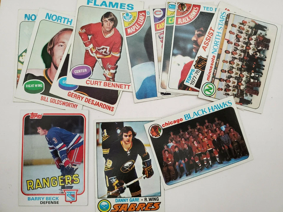 1974-75 1975-76 1977-78 1978-79 Topps tarjetas de hockey tú eliges 50% de descuento 2+ Foto 1 de 1