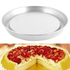 STAMPO FURBO CROSTATA 32 CM X 4 CM TEGLIA RUOTO FONDO RIALZATO ALLUMINIO FORNO