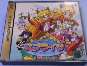 Sega Saturn Twinkle Star Sprites Segasaturn Japan JP NTSC-J Game