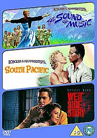 The Sound Of Music/ South Pacific/ West Side Story (DVD, 2009)