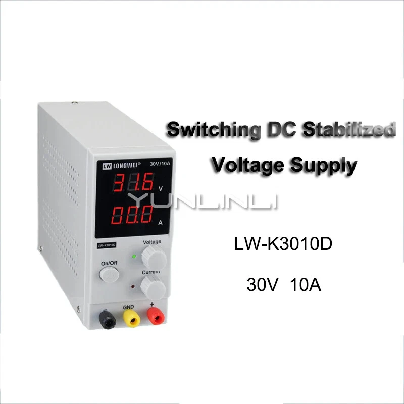 Adjustable High-precision Digital Display DC Stabilized Power Supply Switch - Image 1 of 4