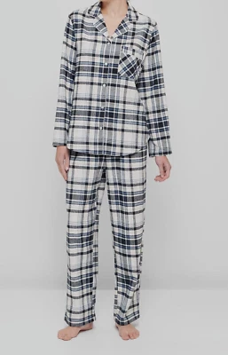 DAMAS Talla XXL / 18 Multi Cuadros Franela Pijama Pijama OBJETIVO NUEVO 767 Foto 1 de 4