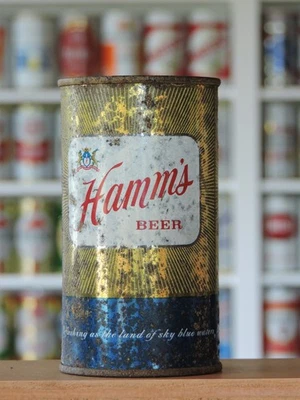 CERVEZA HAMM'S, THEO. HAMM BREWING COMPANY BALTIMORE, MD. LATA SUPERIOR PLANA #1-79-10 Foto 1 de 4