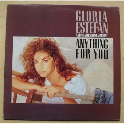 GLORIA ESTEFAN ANYTHING FOR YOU LP 1988 WITH INSERT UK - Image 1 of 2