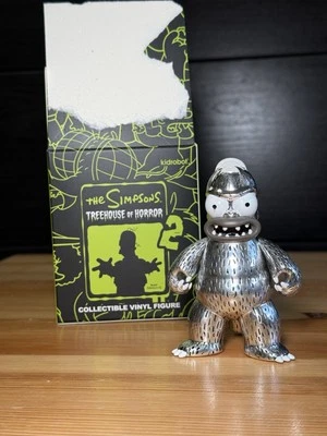 Kidrobot The Simpsons Treehouse Of Horror Series 2 Vinyl Figure Homerzilla CHASE - Image 1 of 4