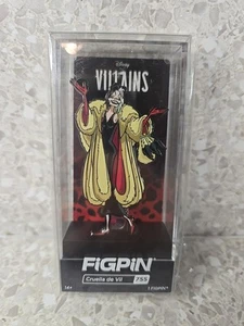 Prendedor FiGPiN Disney Villains Cruella de Vil (755) - Imagen 1 de 6