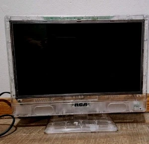 RCA J15SE821 Standard HDTV 15" LED LCD TV Monitor Clear - No Remote - Working - Picture 1 of 4