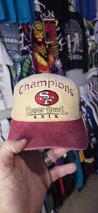 Vintage San Francisco 49ers NFL Superbowl XXIX 29 Logo Athletic Snapback Hat Cap - Bild 1 von 8