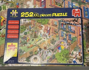 RARE Jan Van Haasteren Neighbours Puzzle 252 XXL Pieces Complete - Picture 1 of 3