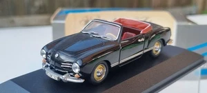 MINICHAMPS VW Karmann Ghia Cabrio Black 1:43 - Picture 1 of 6