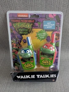 Teenage Mutant Ninja Turtles Mutant Mayhem Walkie Talkies Brand New Official - Picture 1 of 2