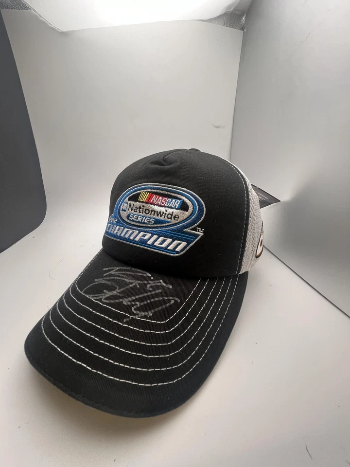 NASCAR национальной серии шляпа крышка Snap назад 2012 чемпион мужской черный белый гонки - Изображение 1 из 3