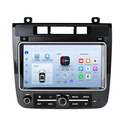 2+64G Android Radio DAB+ GPS Navi CarPlay RDS Bluetooth Für VW Touareg 2011-2017 - Bild 1 von 4