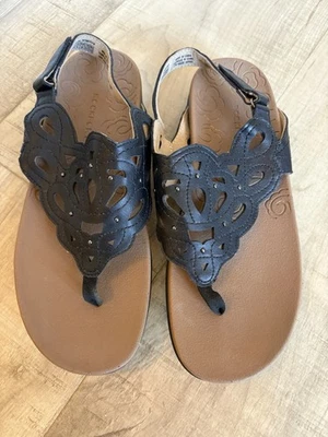 Sandalias negras Rockport Ridge con tira trasera para mujer CH2083 talla 7,5 Foto 1 de 4