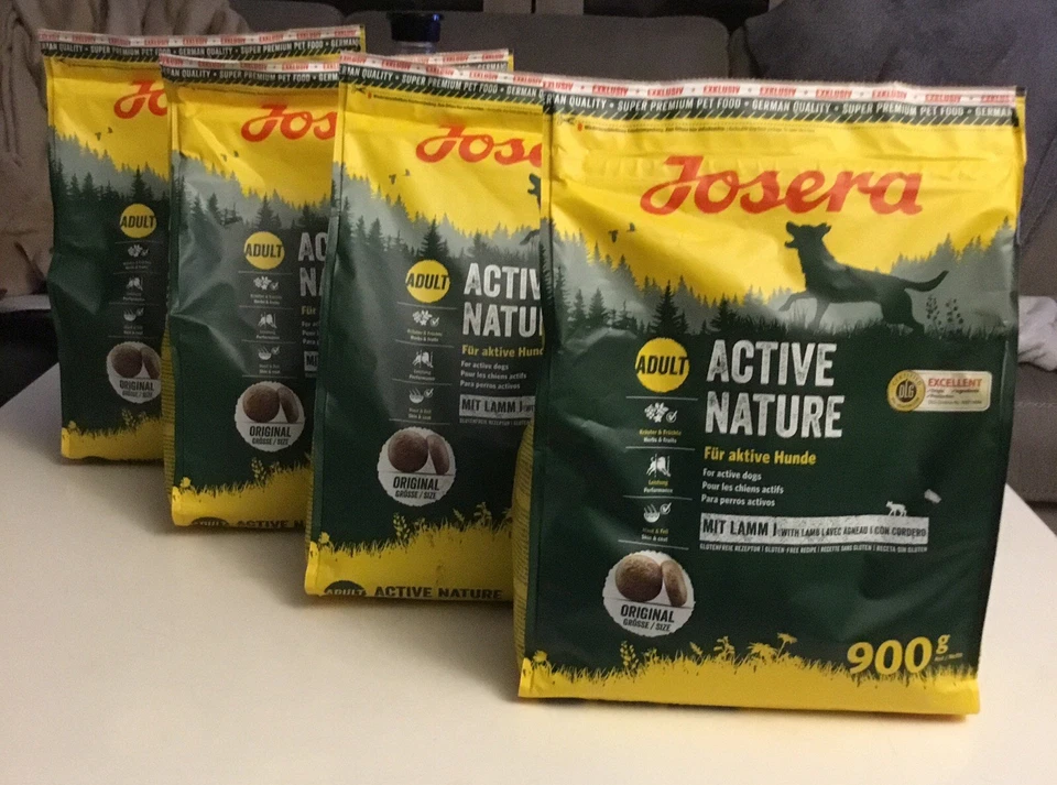 Josera Active Nature 4 x 900g  MHD 03/2025 - Bild 1 von 1