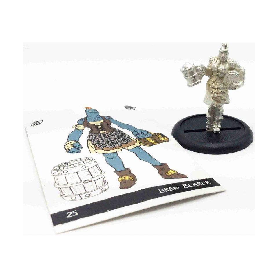 Mini cajón suelto Privateer Press 28 mm portador de cerveza #2 casi nuevo Foto 1 de 1