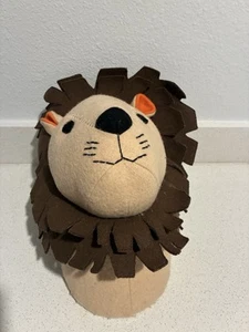 Target Pillowfort Stuffed Lion Head 3D Plush Kids Safari Nursery Wall Decor NWT - Picture 1 of 5