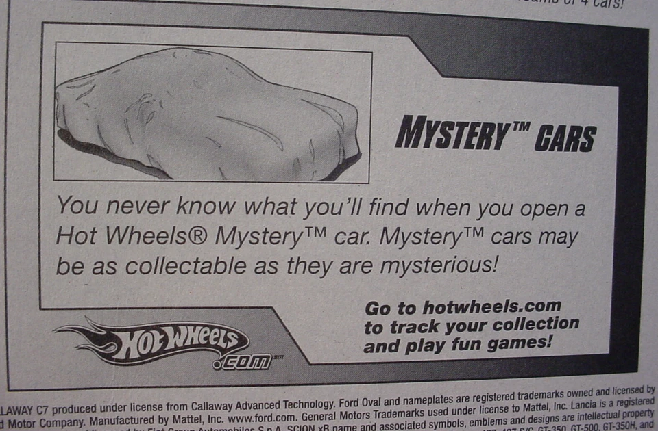 ➽ Hot Wheels 2007?  ¿SERIE COCHE MISTERIOSO? #157-180 ➽ tú eliges Foto 1 de 1