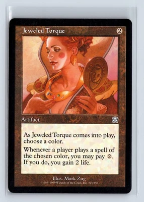 JEWELED TORQUE – MTG Magic the Gathering Card – Mercadian Masques – Uncommon - Image 1 of 4
