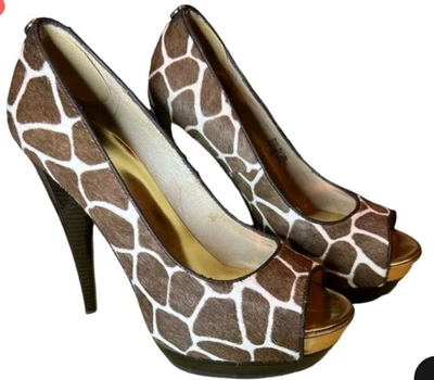 Michael Kors Shoes  Giraffe Print Calf Hair Pumps /Shoes / Heels Size 9 - Image 1 of 3