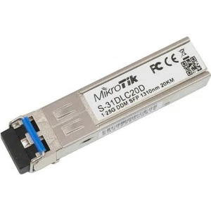 Modulo Fibra SFP MultiModale Mikrotik S-31DLC20D 1250 Mbit/s - Afbeelding 1 van 1