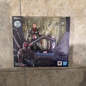 BANDAI S.H.Figuarts Iron Spider EDICIÓN DE BATALLA FINAL Spider Man Avengers Endgame - Imagen 1 de 6
