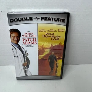 Patch Adams / What Dreams May Come DVD Double Feature Robin Williams New Sealed - Picture 1 of 8
