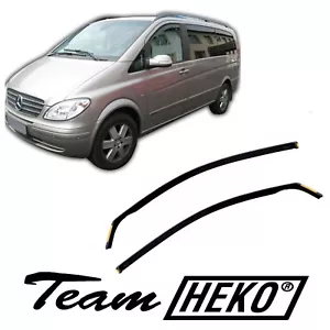 Windabweiser HEKO Passend Für Mercedes Viano W639 2003-2014 2-Tlg - Bild 1 von 8