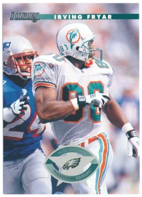 Irving Fryar - Philadelphia Eagles - 1996 Donruss Football - Base - #89 - Image 1 of 2