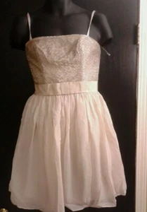 NWOT Ted Baker Embroidered sheer Fit & Flare Dress size Ted 3 (US 8) - Picture 1 of 7