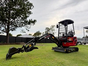 2024 Rhinoceros XN18SP 1.8 Ton Excavator Kubota D902, S/Boom and Pilot Control! - Picture 1 of 14