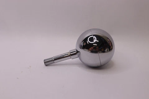 3" Flag Pole Finial Silver Cover