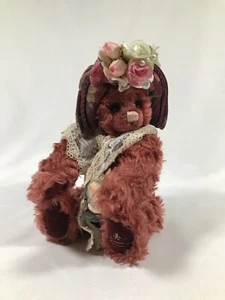 1999 Gund Barton's Creek Collection By Marsha Friesen Raspberry Tea 12in Plush - Picture 1 of 20