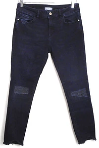 DL1961 FLORENCE CROPPED Mid-Rise INSTASCULPT SKINNY BLACKSTONE Navy Jeans Sz 27 - Picture 1 of 6