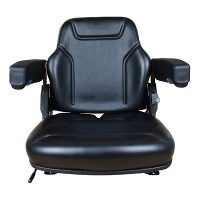 Asiento de asientos Trac para retroexcavadora excavadora cargadora de ruedas minicargadora manipulador telescópico Foto 1 de 4