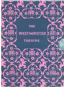 WESTMINSTER THEATRE PROGRAMME THE ANATOMIST 1931 EARLY FLORA ROBSON - Picture 1 of 3