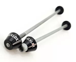 Hexlox Mountain Bike Anti Theft Wheel Skewers Set 100mm/135mm - Picture 1 of 12