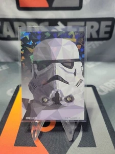 2023 Star Wars Card.Fun #SW01-068 Storm Trooper PREMINIUM Card Disney - Picture 1 of 2