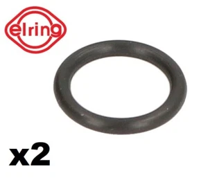 BMW Gearbox Oil Cooler Line Pipe Seal O-Rings Gaskets 17211742636 Elring 739.890 - Picture 1 of 6