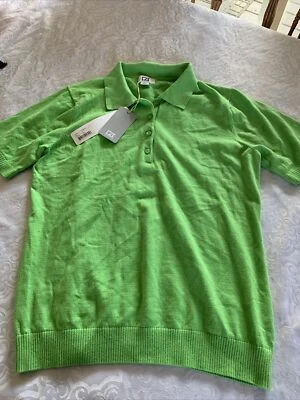 Suéter de manga corta verde XL Cutter & Buck para mujer Foto 1 de 4